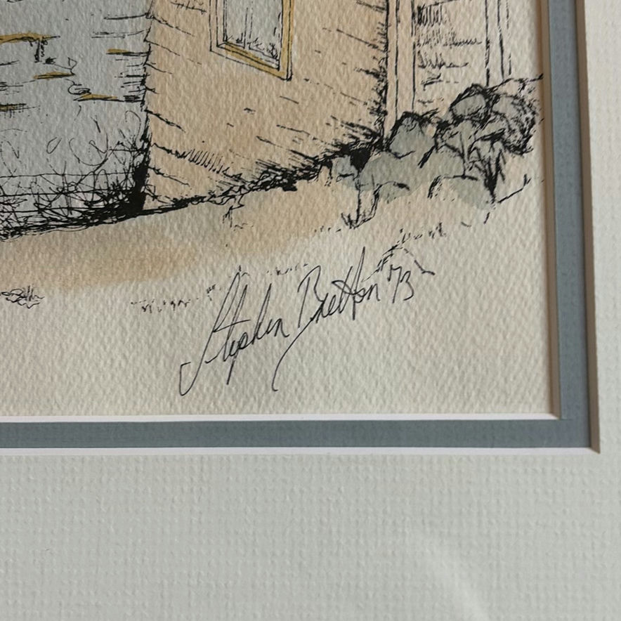 ORIGINAL WATERCOLOUR by Stephen Britton - image 3 of 9