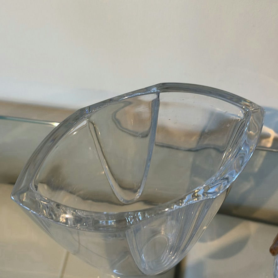 Two Decorative Glass Vases - image 3 of 8