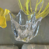 Decorative Art Glass Bowls and Crystal Vase - thumbnail 2 of 14
