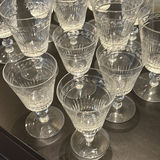 Set of Cut Crystal Stemware Glasses - Vintage - thumbnail 8 of 12
