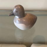 Jim Harkness Wooden Downey Young Emperor Goose Decoy - thumbnail 1 of 7