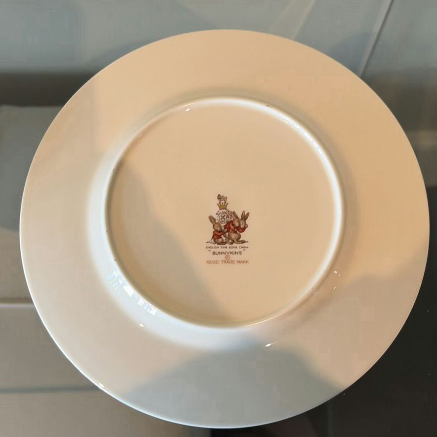 DANSK Wood Serving Tray, Bunnykins Plate, & Pottery - image 3 of 21