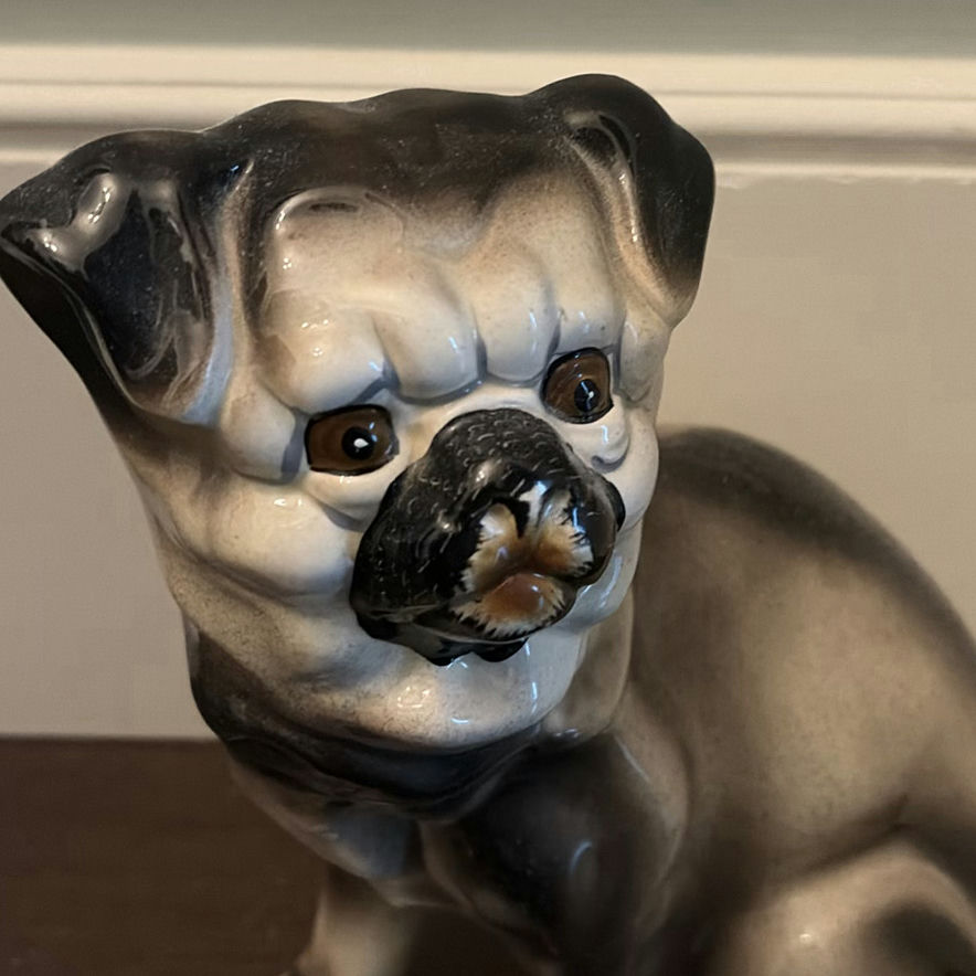 Ceramic Pug Dog Figurine - image 2 of 6