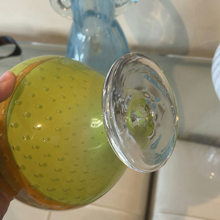Decorative Blown Glass & Art Glass Vases and Heart Ornaments - image 9 of 20