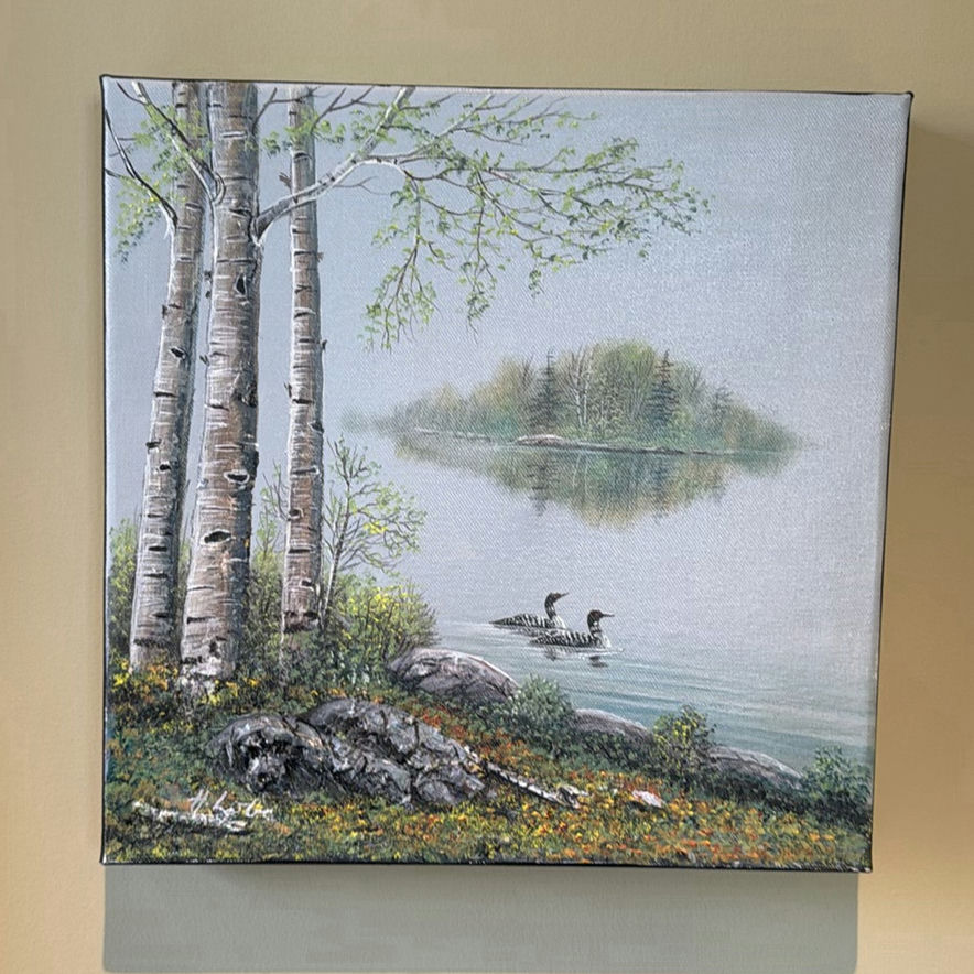 ORIGINAL ART by Henri Lobo - Spring Time in the Kawarthas - image 1 of 9