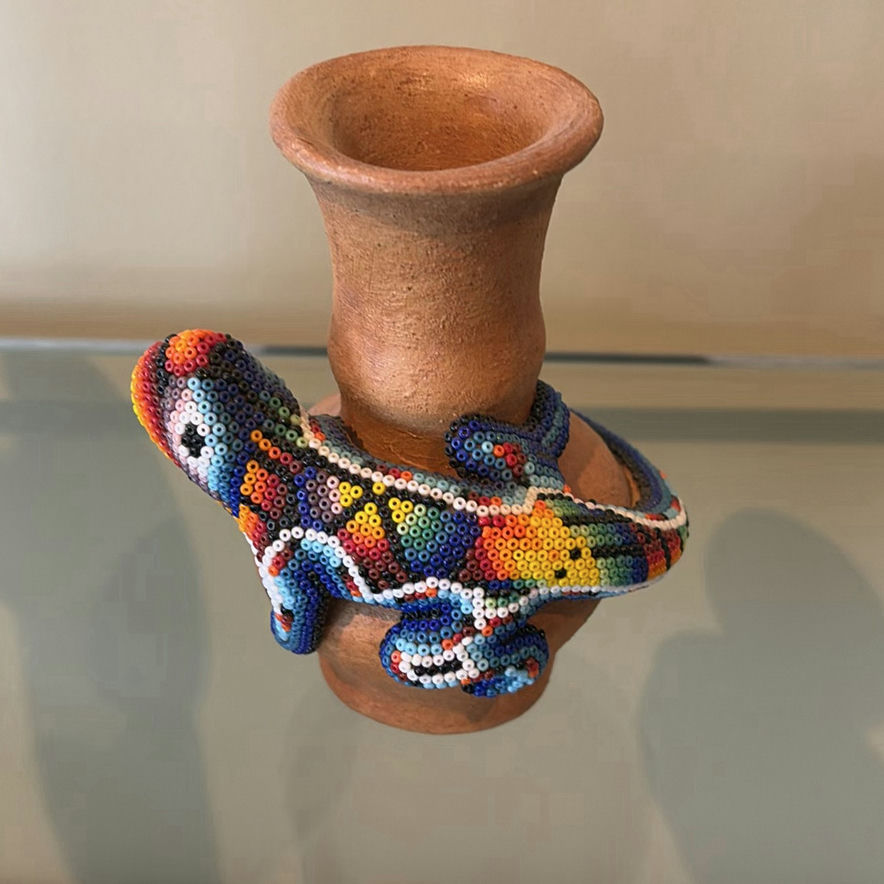 Huichol Beadwork from Mexico - three pieces - image 13 of 19