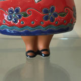 Ceramic Figurine of Woman in Traditional Dress - Eduardo Vega - thumbnail 4 of 10