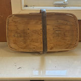 Handcrafted Wooden Gathering Basket - thumbnail 7 of 9