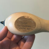 Jim Harkness Wooden Chickadee Bird Decoy - thumbnail 6 of 7