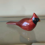 Jim Harkness Wooden Cardinal Bird Decoy - thumbnail 1 of 8