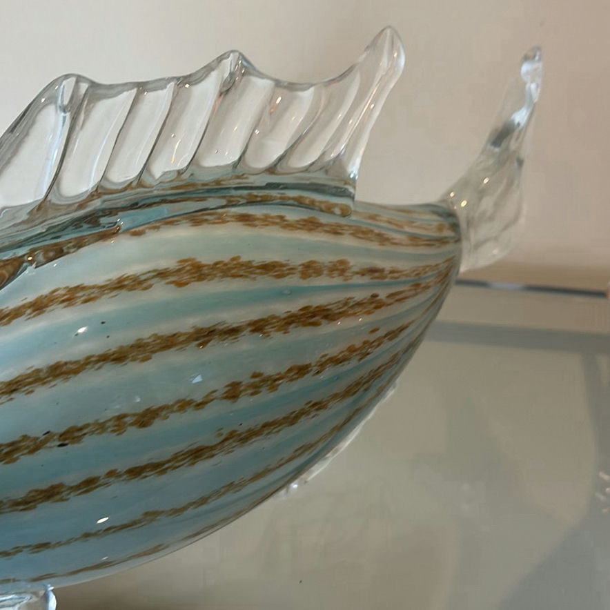 Two Blown Glass Fish Figurines - image 5 of 9