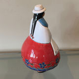 Ceramic Figurine of Woman in Traditional Dress - Eduardo Vega - thumbnail 8 of 10