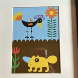 Framed Colorful Animal Art Print - thumbnail 2 of 5