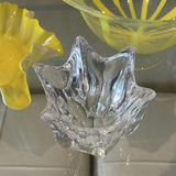 Decorative Art Glass Bowls and Crystal Vase - thumbnail 3 of 14