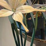 Decorative Wooden Floral Arrangement in Clay Vase - thumbnail 3 of 10