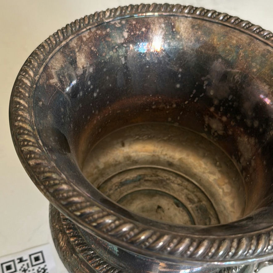 Decorative Metal Urn Vase - image 5 of 9