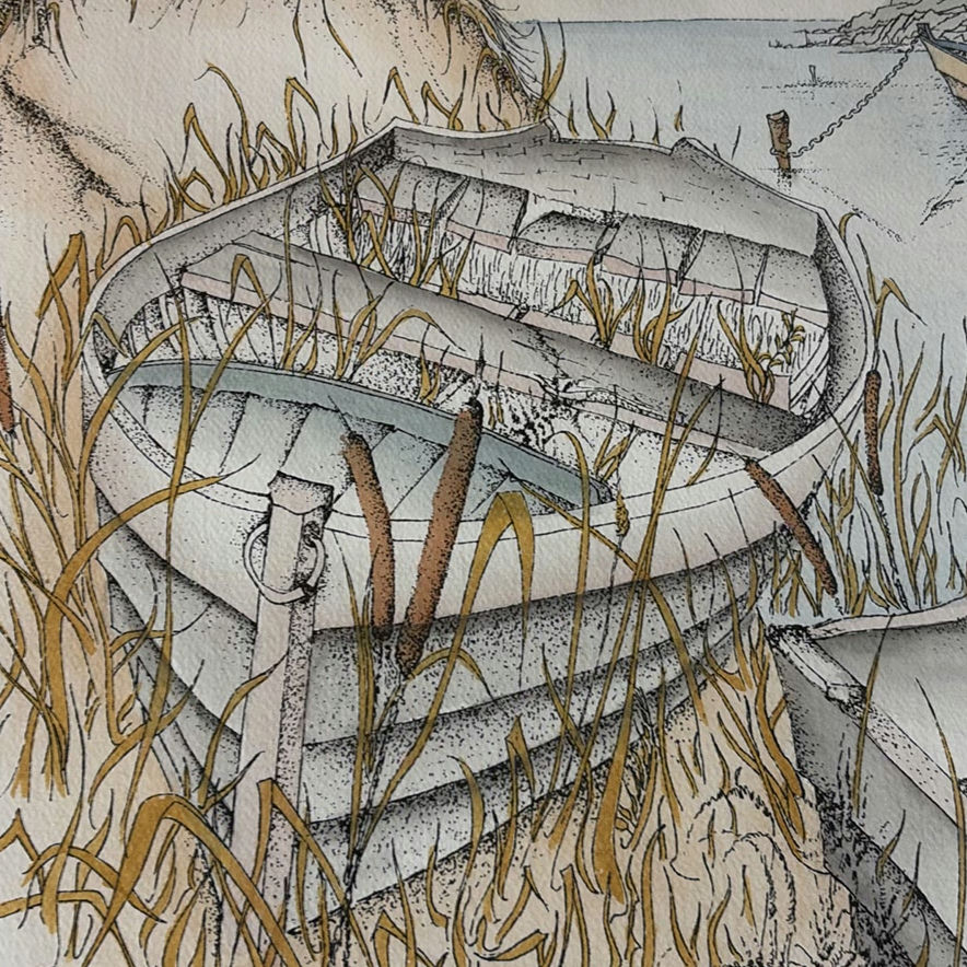 ORIGINAL WATERCOLOUR by Stephen Britton - image 4 of 8