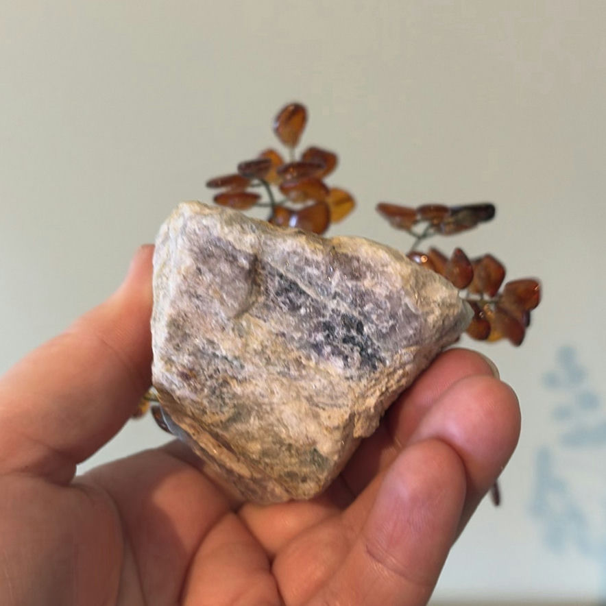 Wire Gemstone Tree Sculpture on Stone Base - image 5 of 8