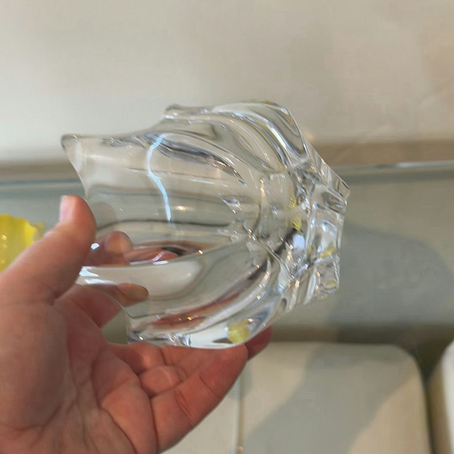 Decorative Art Glass Bowls and Crystal Vase - image 7 of 14