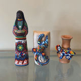 Huichol Beadwork from Mexico - three pieces - thumbnail 1 of 19