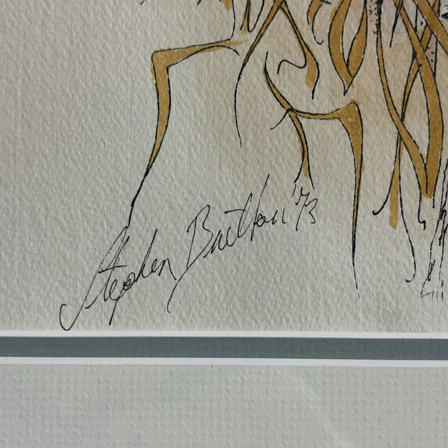 ORIGINAL WATERCOLOUR by Stephen Britton - image 3 of 8