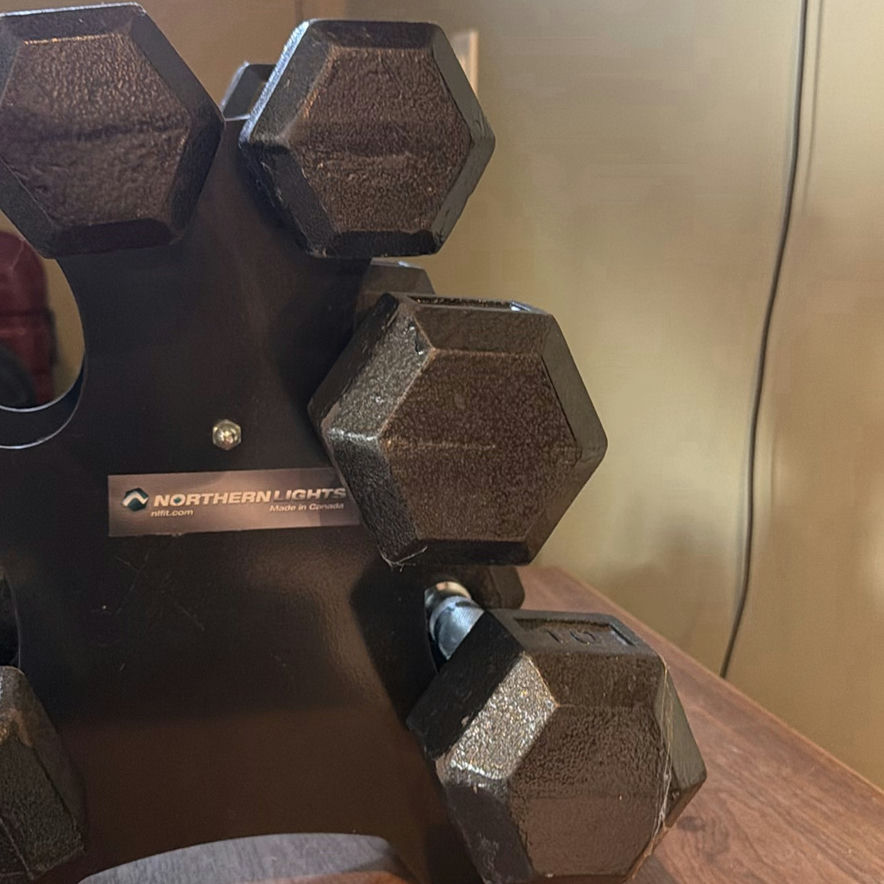 Northern Lights Dumbbell Set with Rack - image 8 of 8