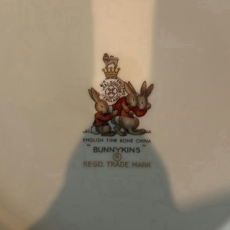 DANSK Wood Serving Tray, Bunnykins Plate, & Pottery - image 4 of 21