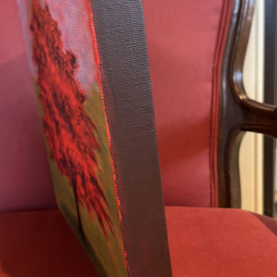 ORIGINALA ART by Roma Carlin - Little Red Tree - image 7 of 11