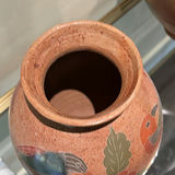 Hand-Painted Decorative Pottery Vase - thumbnail 9 of 11