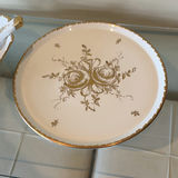 BIRKS Hand Painted French Porcelain Bowl, Plate, and Serving Spoon - thumbnail 6 of 10