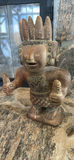 Mexican Corn God Terracotta Ceramic Sculpture - thumbnail 2 of 7