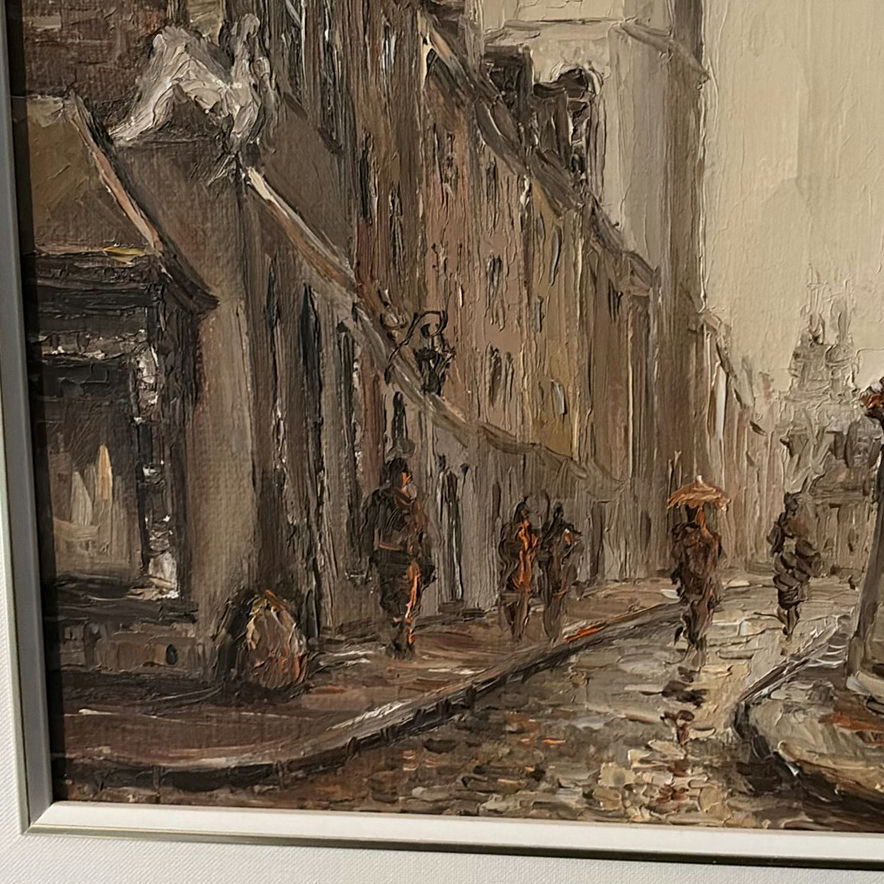 ORIGINAL ART - City Street Scene, Krakow, Poland. - image 4 of 8