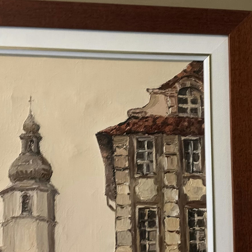 ORIGINAL ART - City Street Scene, Krakow, Poland. - image 6 of 8