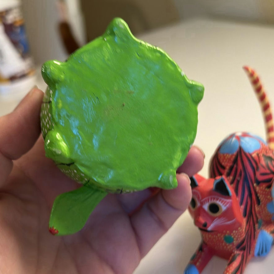 Hand-Painted Wooden Animal Figurines - image 8 of 11
