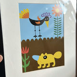 Framed Colorful Animal Art Print - thumbnail 3 of 5