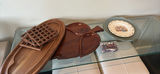 DANSK Wood Serving Tray, Bunnykins Plate, & Pottery - thumbnail 1 of 21