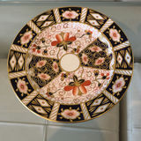 Royal Crown Derby Porcelain Plate and White Saucers - thumbnail 2 of 10