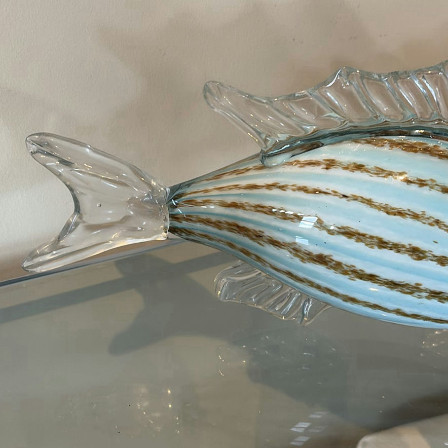 Two Blown Glass Fish Figurines - image 3 of 9