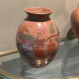 Hand-Painted Decorative Pottery Vase - thumbnail 2 of 11