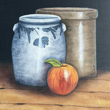 ORIGINAL ART by Sheila Jack - Blue Crock - thumbnail 3 of 9