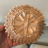 Indigenous Woven Lidded Basket - thumbnail 9 of 10