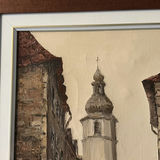 ORIGINAL ART - City Street Scene, Krakow, Poland. - thumbnail 5 of 8