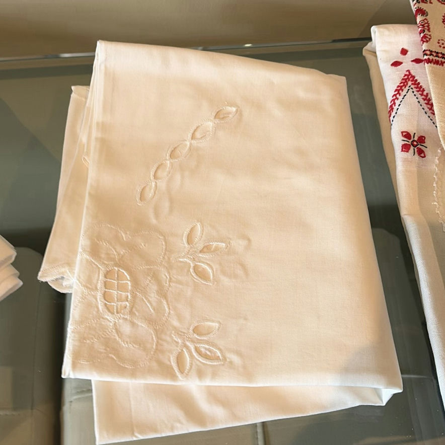 Embroidered Table Linens and Decorative Textile Set - image 15 of 20