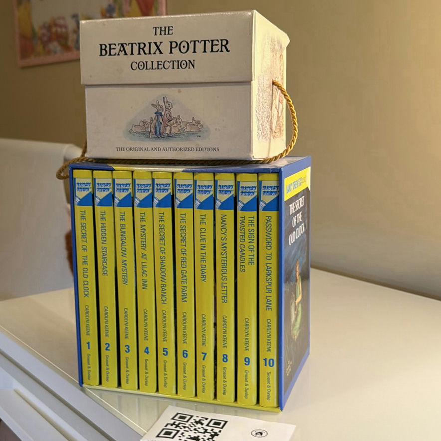 Beatrix Potter Collection Box and Nancy Drew Collection Book Set - image 1 of 10