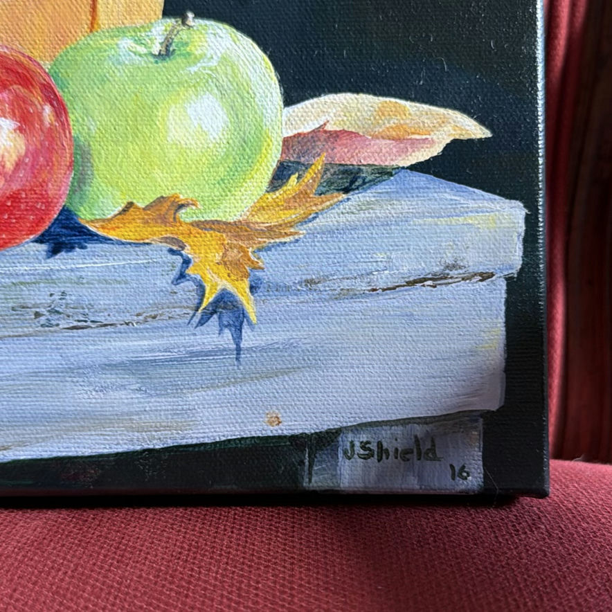 ORIGINAL ART by Judy Shield - One Red Apple - image 3 of 11