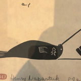 Framed Henry Napartuk Eskimo and Seal Artwork - thumbnail 5 of 11