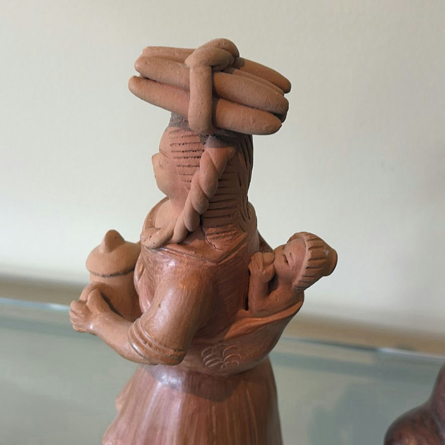 Two Handcrafted Figurines - Mexican Folk Art - image 5 of 15