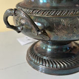 Decorative Metal Urn Vase - thumbnail 7 of 9