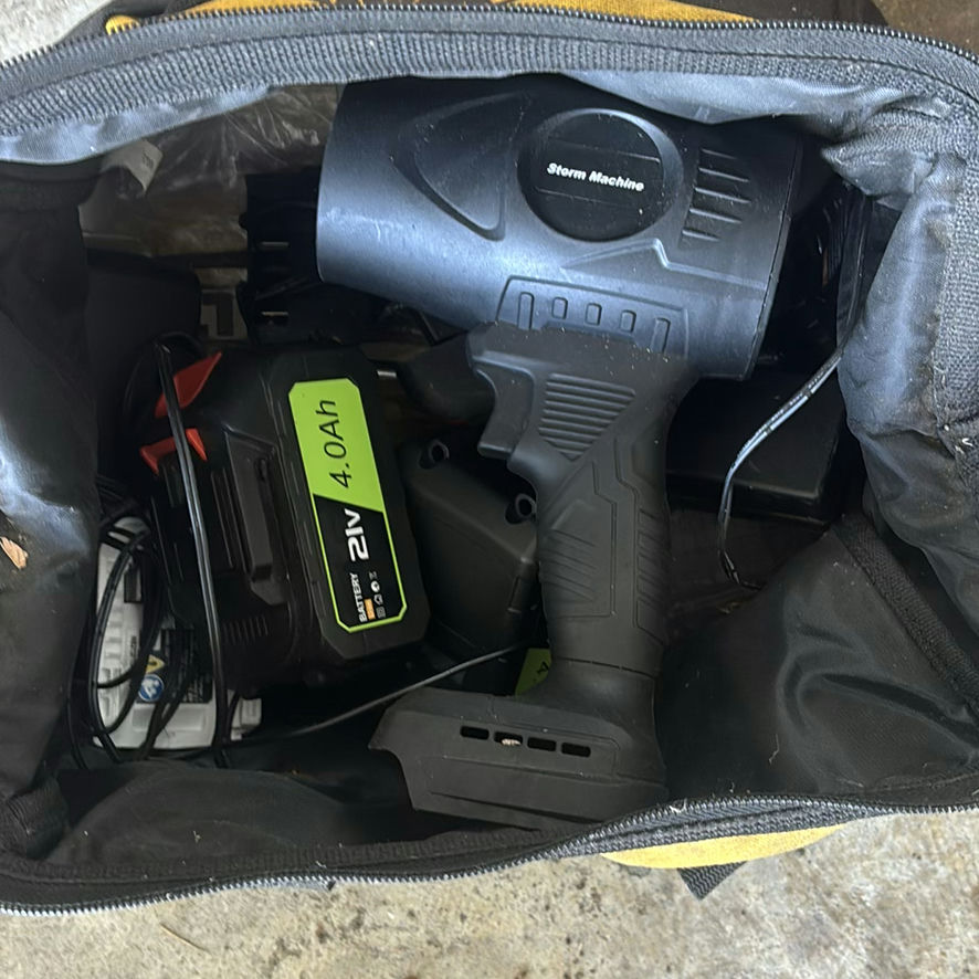 Cordless Power Tools, Batteries, Chargers, and Tool Bag - image 4 of 12