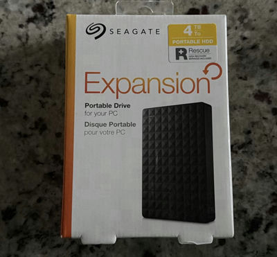 Seagate Expansion 4TB Portable External Hard Drive - Image 1 of 3